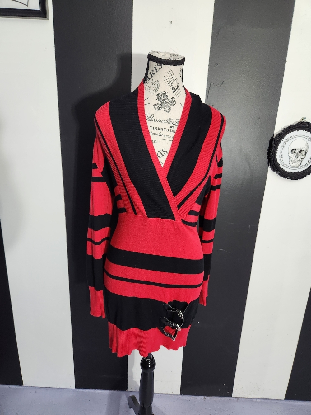 Buckle Sweater Dress